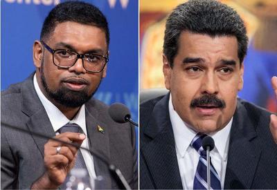 Presidente da Guiana se reúne hoje com Maduro em meio à disputa por Essequibo