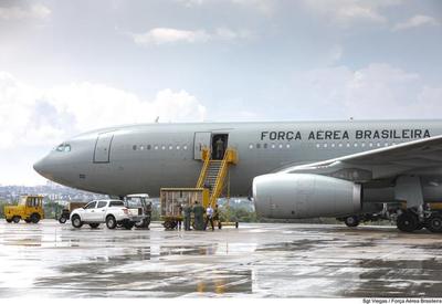 Acompanhe  em tempo real o trajeto do avião da FAB que decolou de Israel com 211 brasileiros