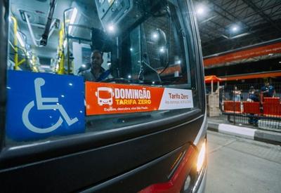 SP: ônibus têm aumento de 35% no número de passageiros em 1º domingo de tarifa zero