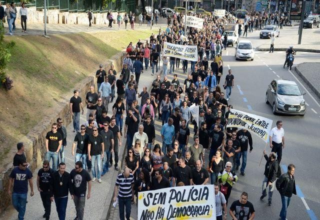 Forças de segurança anunciaram protestos por reestruturação para a 5ª feira