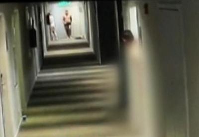 Polícia divulga imagens de hotel onde modelo foi abusada por jogadores