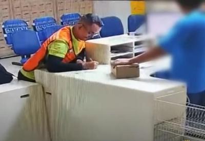 Homem finge ser entregador para enviar granadas e drogas via correio