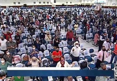 Após liberação do STF, Igreja Mundial convoca fiéis e gera aglomeração