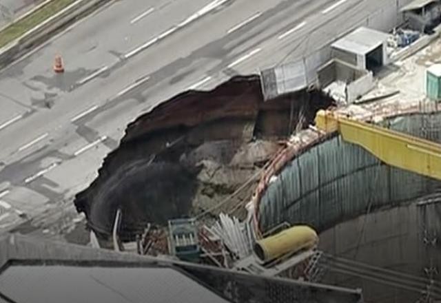 Rodízio é suspenso em São Paulo após desmoronamento de obra do metrô