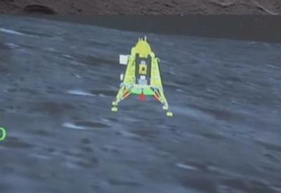 Robô explorador indiano detecta presença de oxigênio e enxofre na superfície lunar