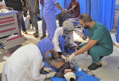 OMS entrega suprimentos médicos à Gaza "apesar de ataques aéreos"