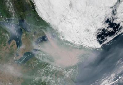 Fumaça de incêndios do Canadá atinge Noruega