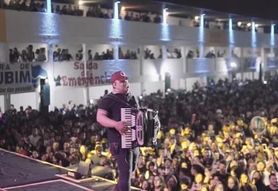 Polícia prende dupla que furtou celulares em show do cantor Tarcísio do Acordeon