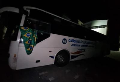 Ônibus chega na Faixa de Gaza para resgatar brasileiros