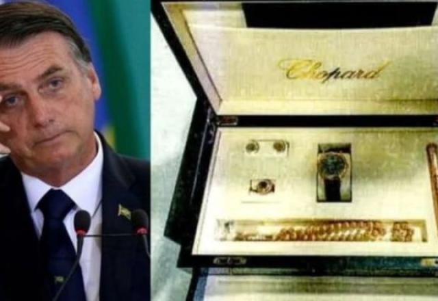 Defesa de Bolsonaro entrega o terceiro pacote de joias em agência da Caixa