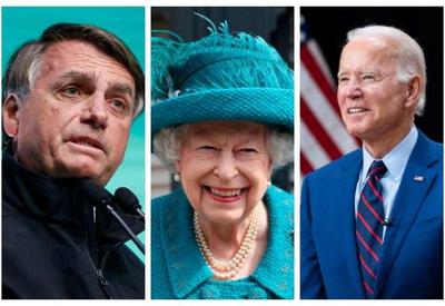 Ao vivo: Bolsonaro, Biden e outros chefes de estado vão ao funeral da rainha