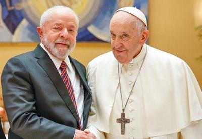 Lula se reúne com o Papa Francisco no Vaticano