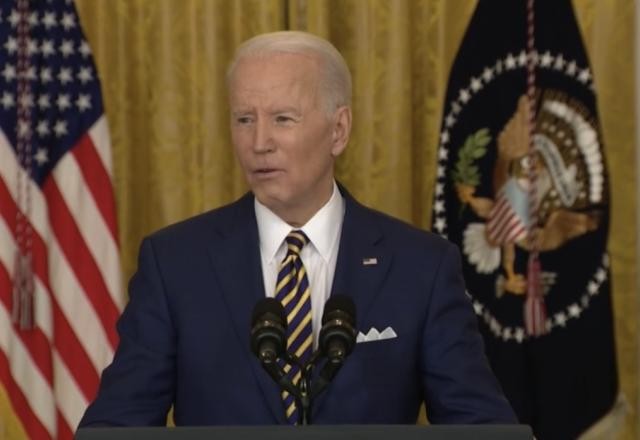 "Meu palpite é que ele vai avançar" diz Biden sobre Putin e Ucrânia