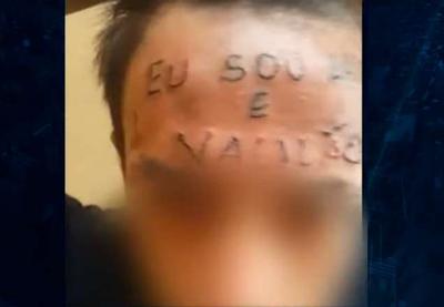 Homem da tatuagem na testa 'ladrão e vacilão' é preso de novo