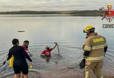 Três crianças morrem afogadas em lagoa de Goiás