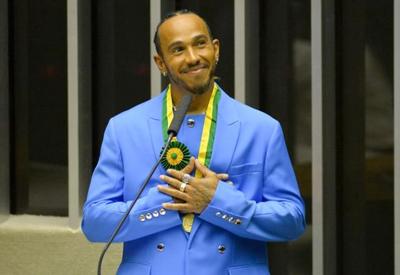 Hamilton recebe título de cidadão honorário do Brasil: "Sou um de vocês"