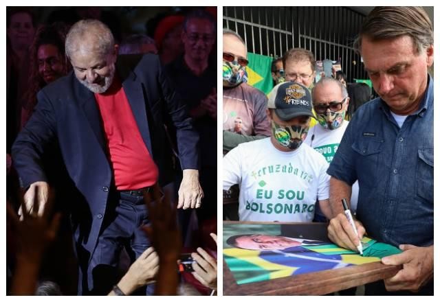 Bolsonaro lidera voto "certo" para 2022, mas Lula tem menor rejeição