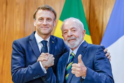 Veja como foi a repercussão na França da visita de Macron ao Brasil e do encontro com Lula