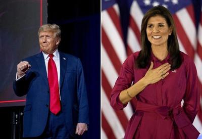 Donald Trump e Nikki Haley se enfrentam em primárias republicanas nos EUA