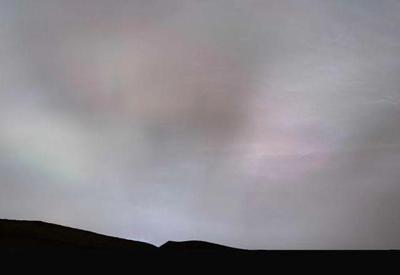 Robô Curiosity da Nasa registra raios de sol em Marte