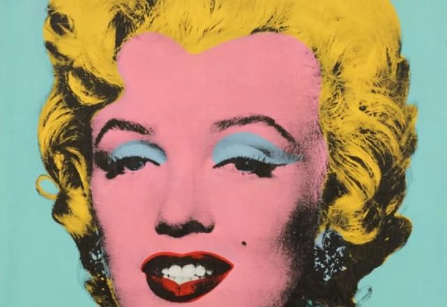 Retrato de Marilyn Monroe feito por Andy Warhol é leiloado por mais de R$ 1 bilhão