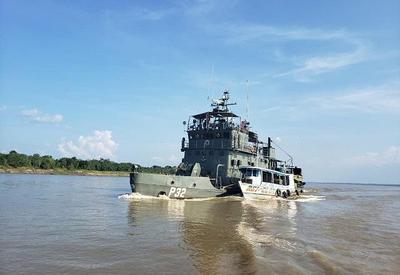 Marinha apreende mais de 1,3 tonelada de drogas durante operação no Rio Solimões