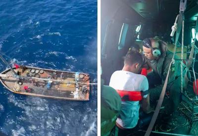 Seis dias à deriva: Marinha resgata pescadores no MA