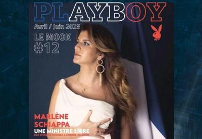 Playboy com ministra da França na capa esgota em apenas 3 horas