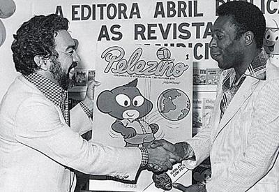 Maurício de Sousa fala sobre amizade com Pelé e criação de personagem