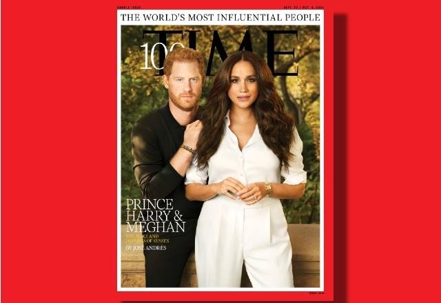 Time lista Príncipe Harry e Meghan Markle entre 100 pessoas mais influentes do mundo
