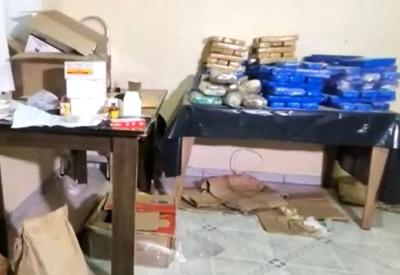 SP: polícia busca fugitivo e encontra "casa-bomba" com meia tonelada de drogas