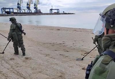Porto de Mariupol já funciona normalmente, diz Rússia