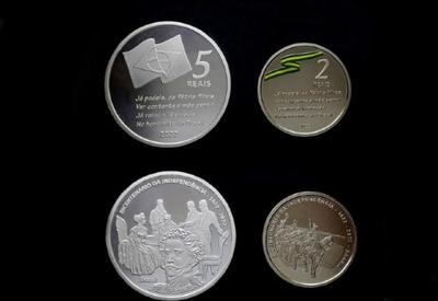 BC lança moedas coloridas para comemorar 200 anos da Independência