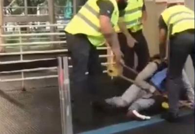 Ambulante com deficiência é agredido por seguranças da CPTM