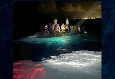 Barco com migrantes haitianos naufraga nas Bahamas e deixa 17 mortos