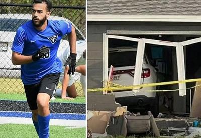 Jogador brasileiro de 24 anos morre após carro invadir casa nos EUA
