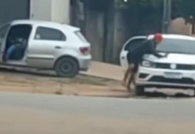 Flagrante: motorista é baleado após reagir a assalto em Santarém (PA)