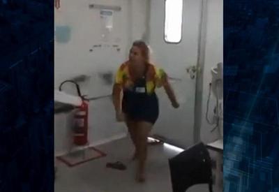 Racista entra em surto em unidade de saúde em Magé (RJ)