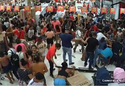 Promoção de Black Friday termina em tumulto e deixa feridos em loja de Macapá