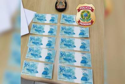 Homem é preso pela PF em Porto Velho após comprar R$ 1 mil em notas falsas de R$ 100 pela internet