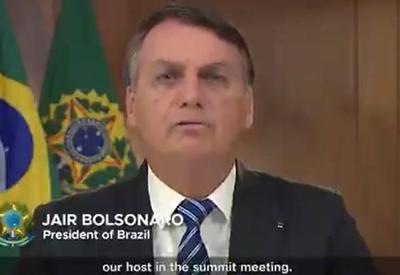 Ao G-20, Bolsonaro diz que estava certo ao defender economia durante pandemia