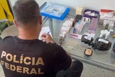 Duas pessoas são presas em operação da PF contra venda ilegal de anabolizantes