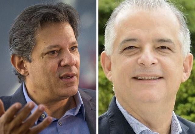 SP: Haddad lidera disputa para governo com 29,7%, e Márcio França tem 18,6%