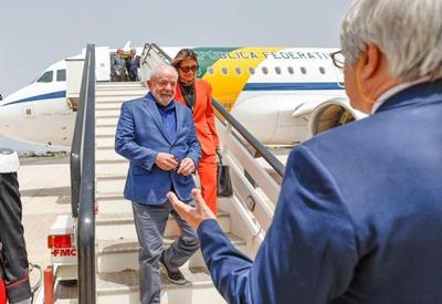 Lula chega na Itália para encontro com presidente e papa Francisco