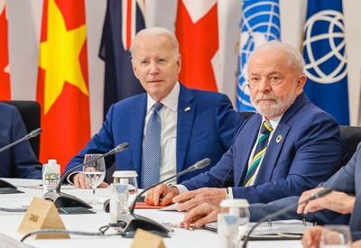Lula discursa na cúpula do G7 e reforça medidas para conter crise climática