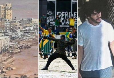 Resumo da semana: enchente na Líbia, réus do 8/1 no STF e prisão de brasileiro nos EUA