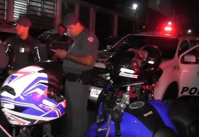 Polícia prende cinco suspeitos de roubos de motos e celulares na grande São Paulo