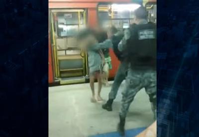 PM agride mulher com tapa na cara durante abordagem em Pernambuco