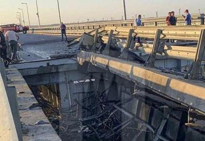 Ponte que liga Rússia à Crimeia é atacada de novo