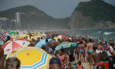 Rio de Janeiro registra sensação térmica recorde de 58,5°C